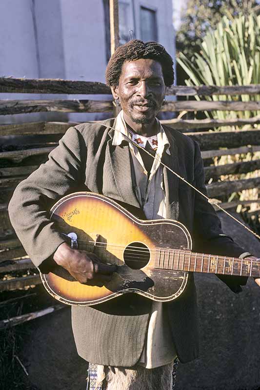 Man with guitar