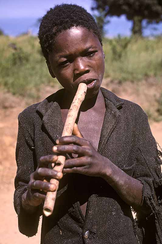 Herdboy with flute