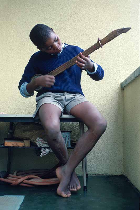 Boy with guitar