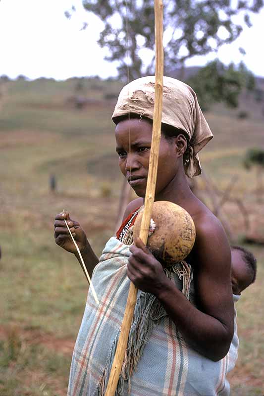 Woman with Makhweyane