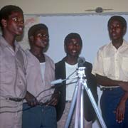 Boys singing