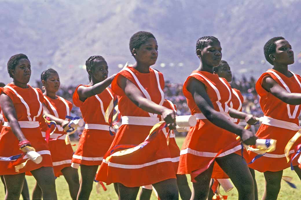 Swazi girl scouts