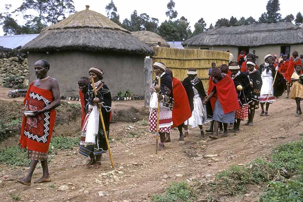 March from village