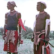 Traditional Swazi men