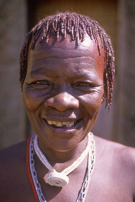 Smiling sangoma