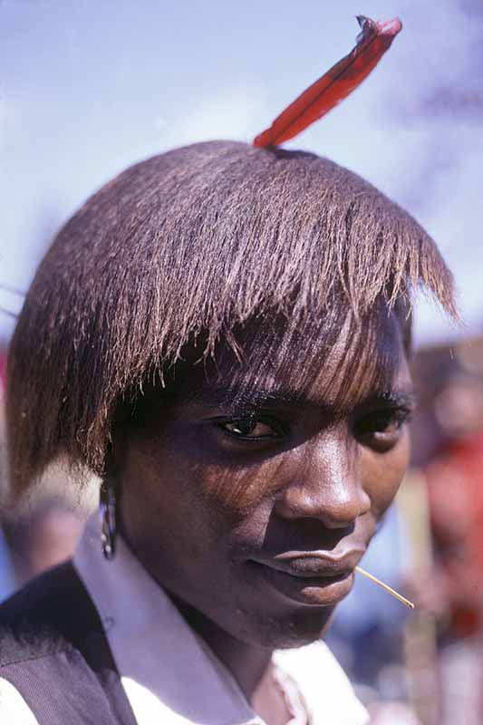Young Swazi man