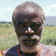 Elderly Swazi man