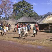 Houses in Lobamba