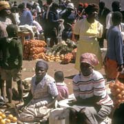 Lobamba market