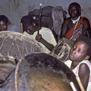 Ceremonial drumming