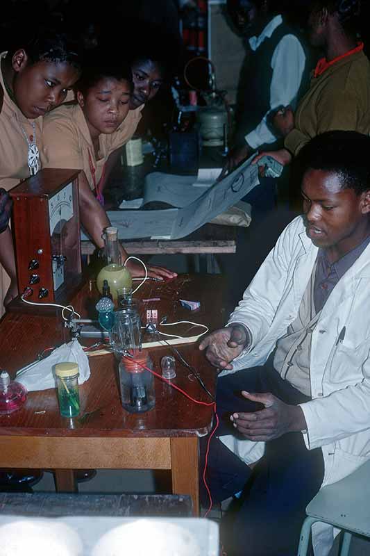 Electrolysis demonstration