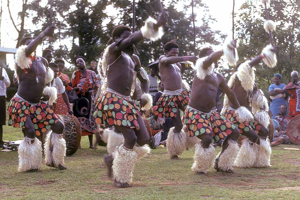 Men's dance group