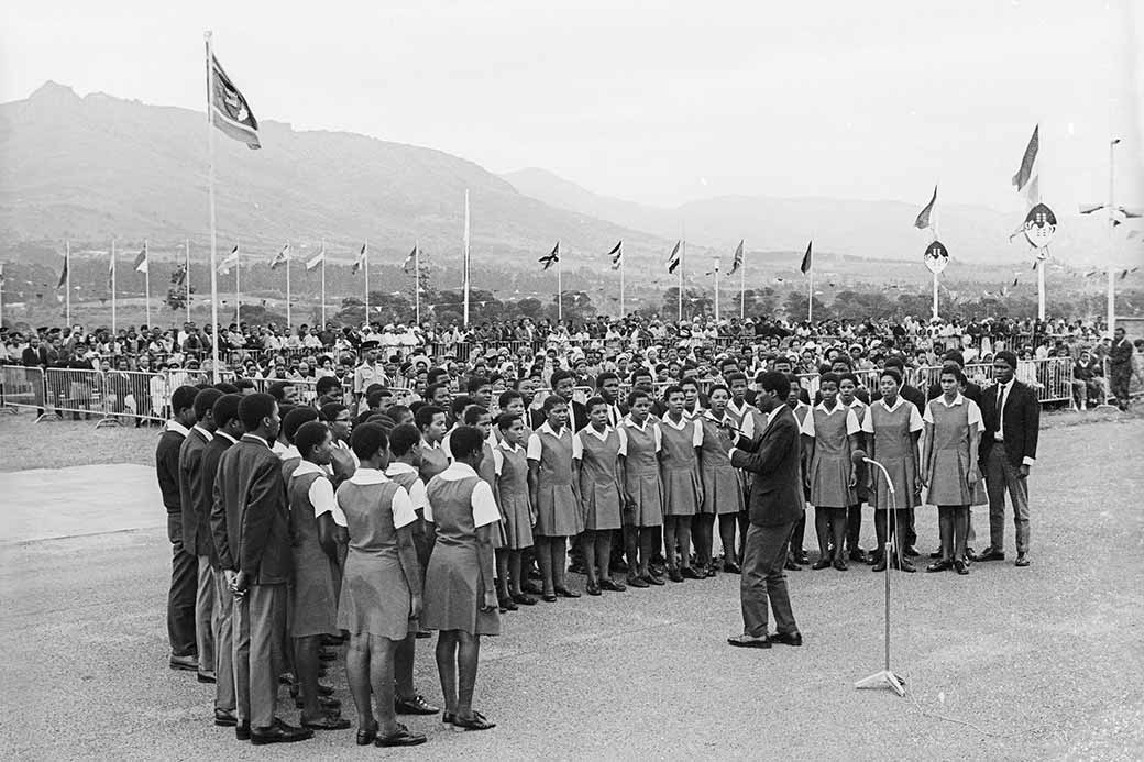 Nazarene High School choir