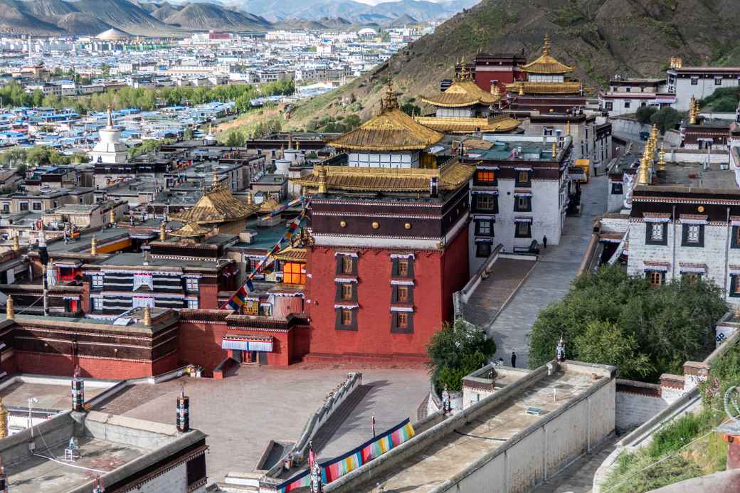 View, Tashi Lhunpo Monastery