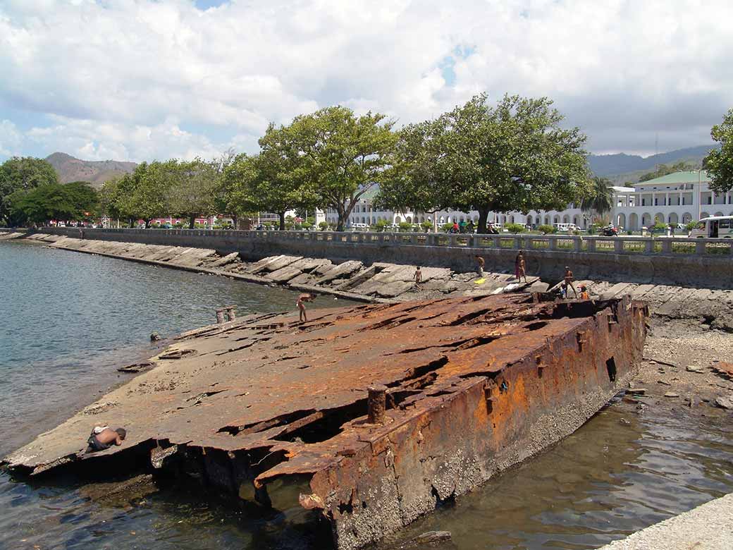 From Dili Harbour