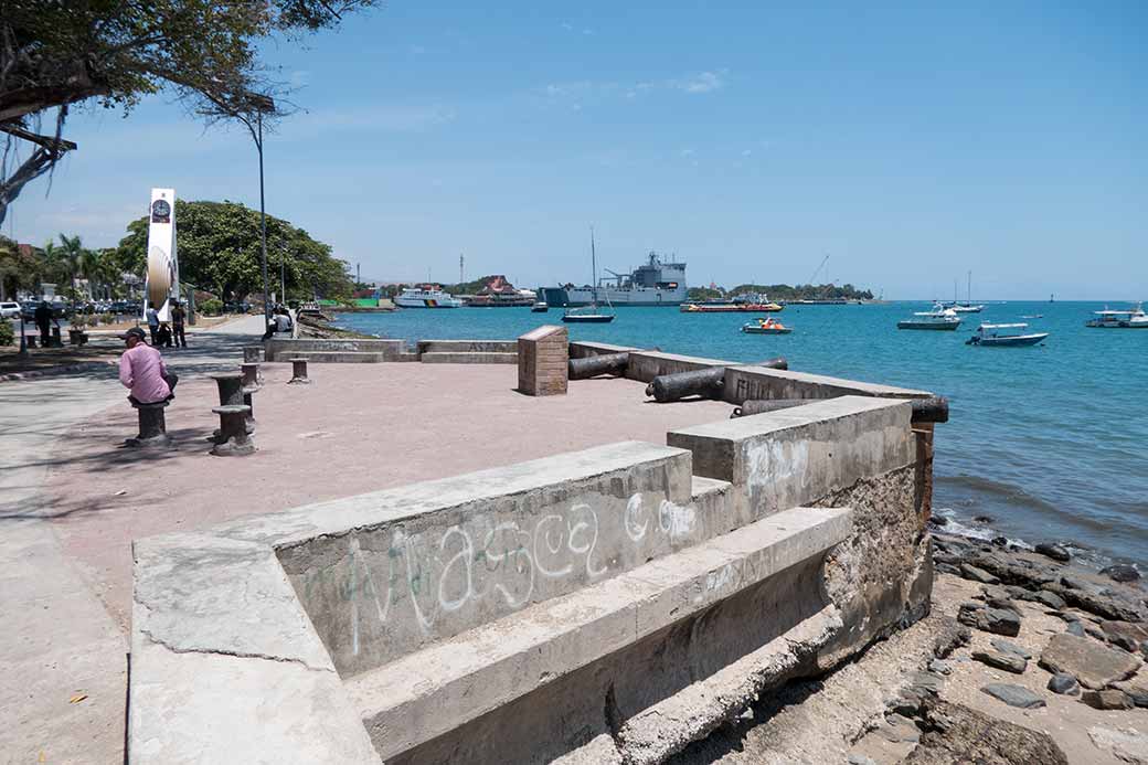 View to Dili harbour