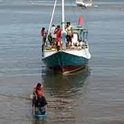 Coming ashore