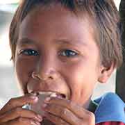 Boy with iceblock