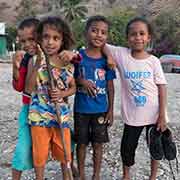 Children on the beach