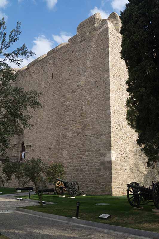 Walls of Çimenlik Castle