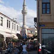 Narrow street, Yalı mosque