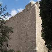 Walls of Çimenlik Castle