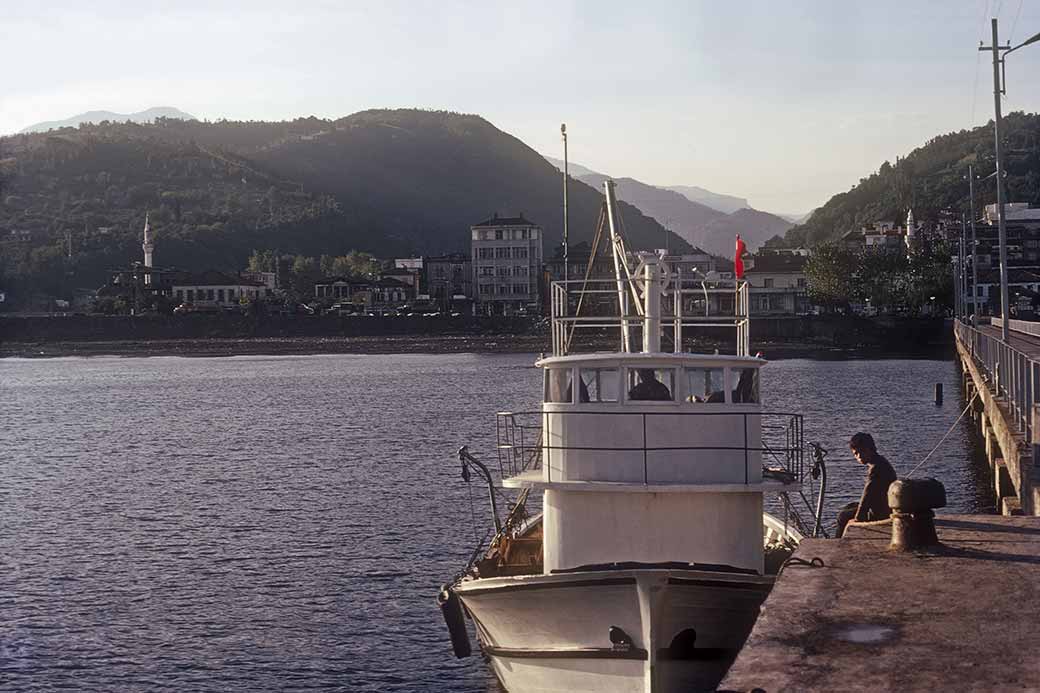 View from the pier, Vakfıkebir