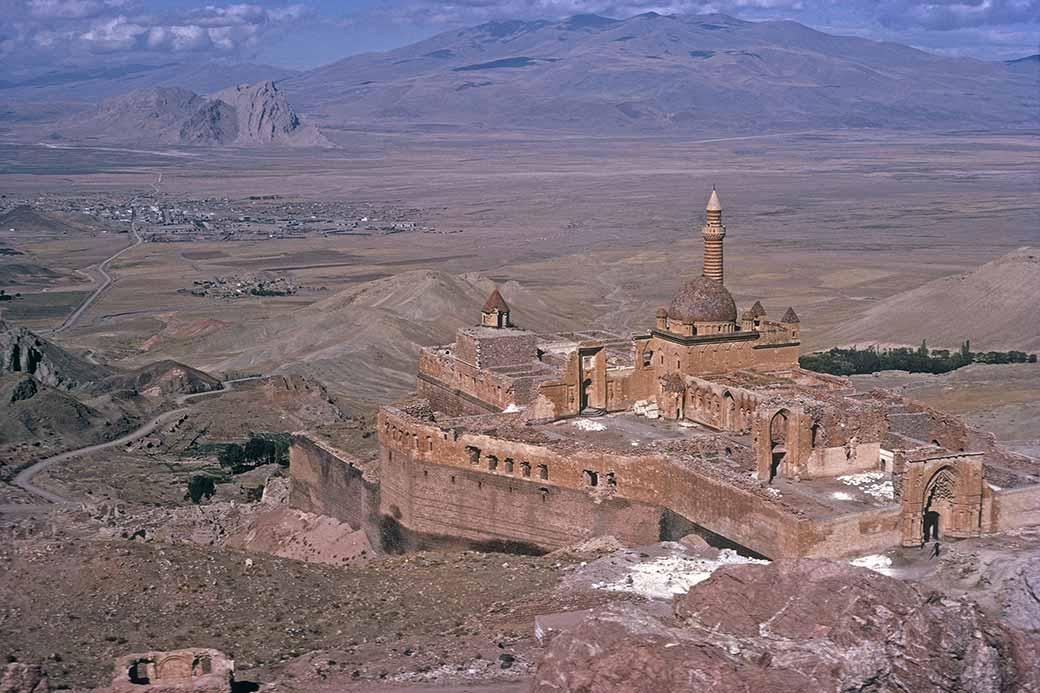 View to Ishak Pasha Palace