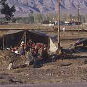 Nomadic people's tents