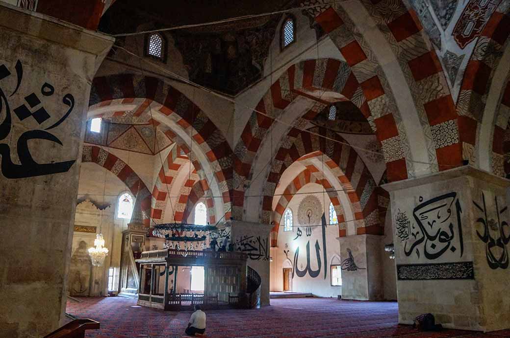 Interior, Eski Camii