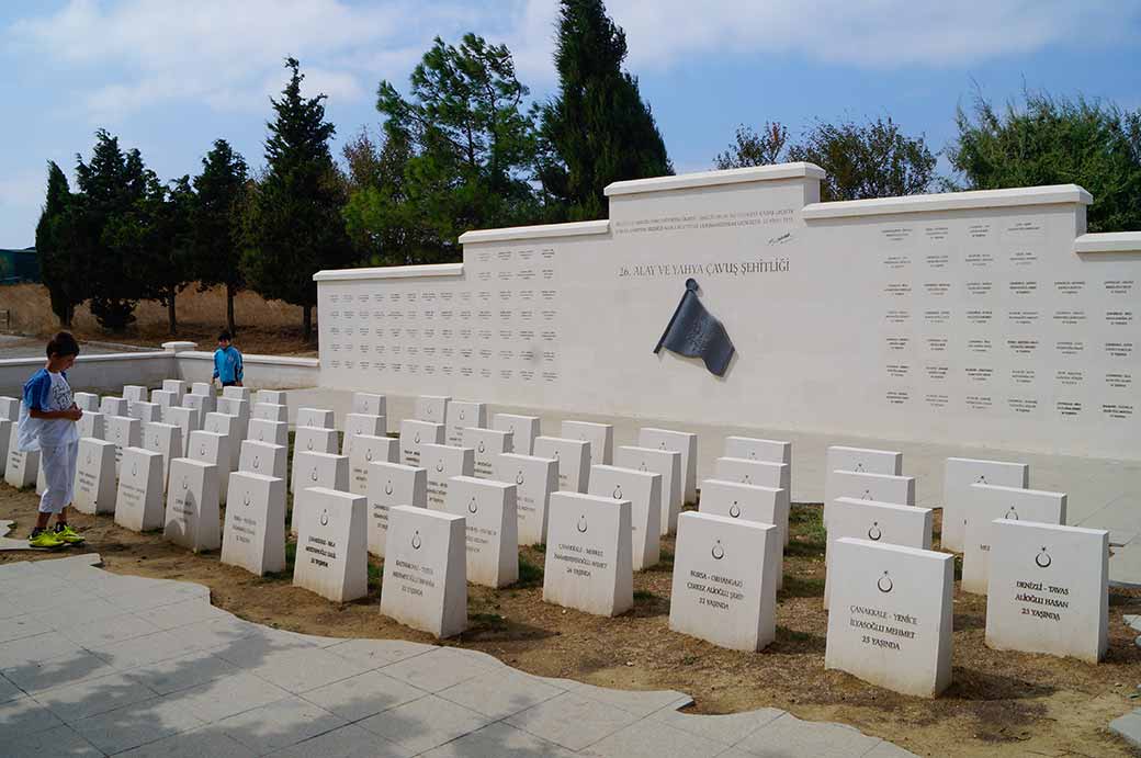 Ertuğrul Grove (V Beach) cemetery