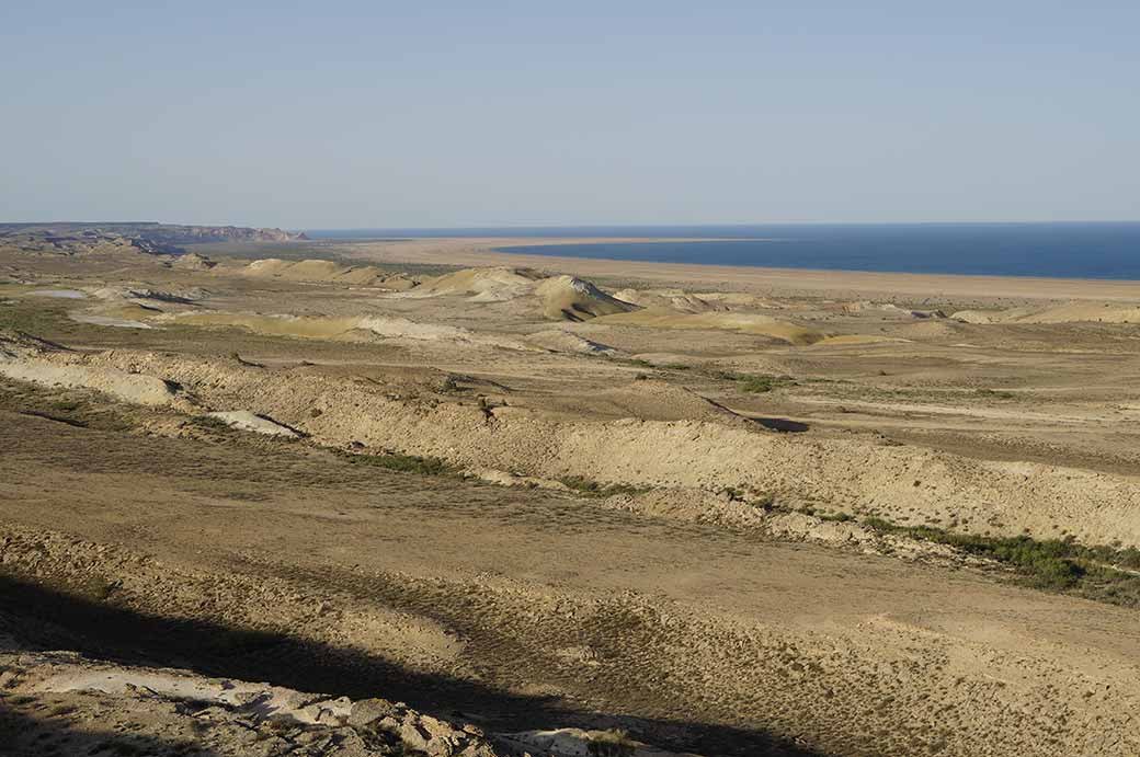 View to the Aral Sea