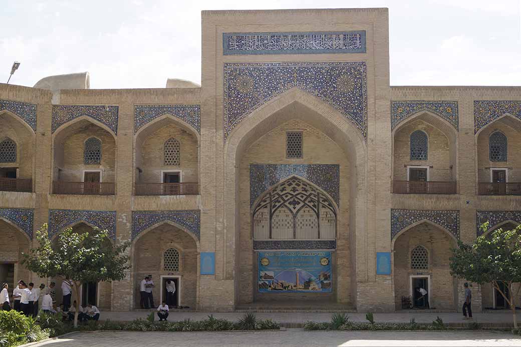 Mir-i-Arab Madrasah courtyard