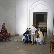 Inside Chashma-Ayub Mausoleum