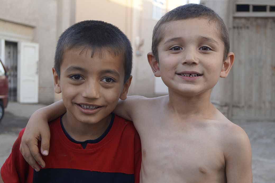 Two young boys, Khiva