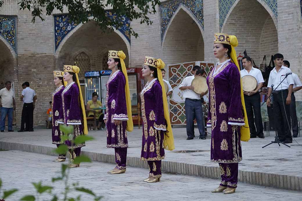 Four dancers