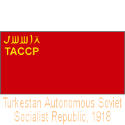 Turkestan Autonomous Soviet Socialist Republic, 1918