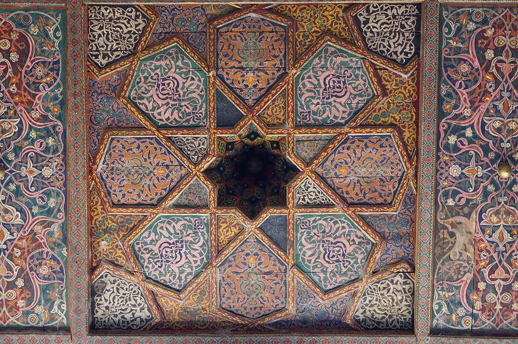 Ceiling, Tash-Hauli palace