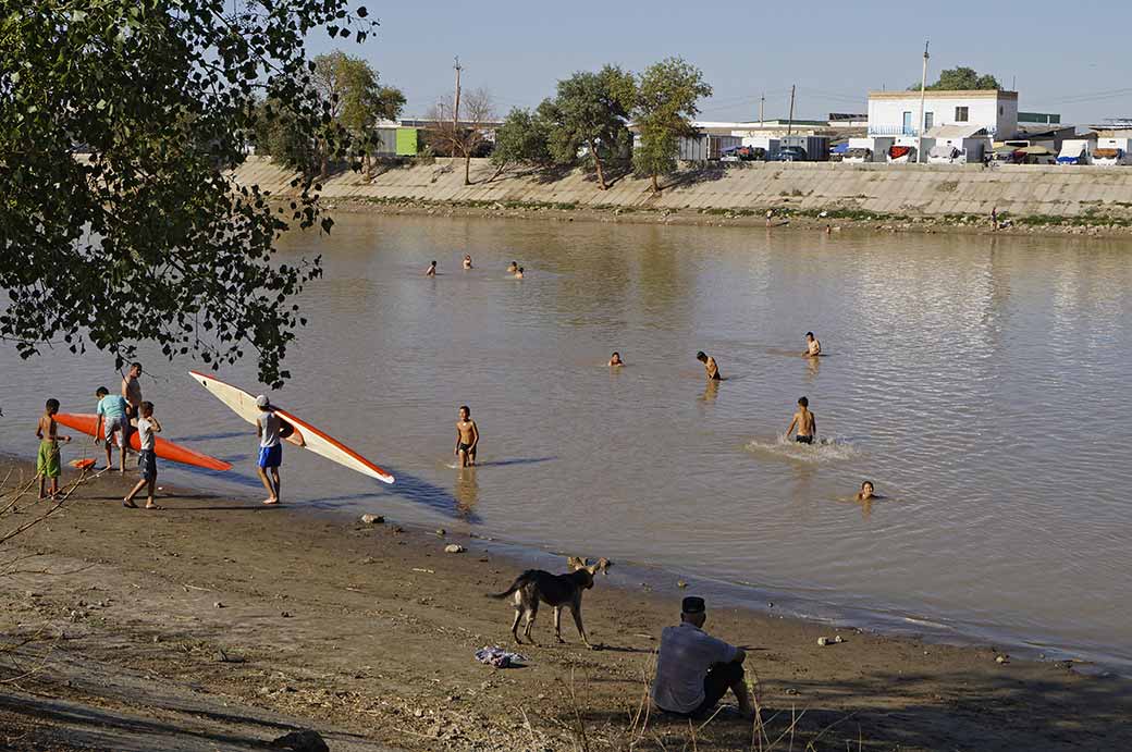 Amu Darya river, Nukus