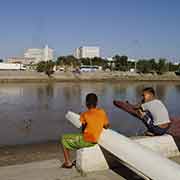 Amu Darya river, Nukus