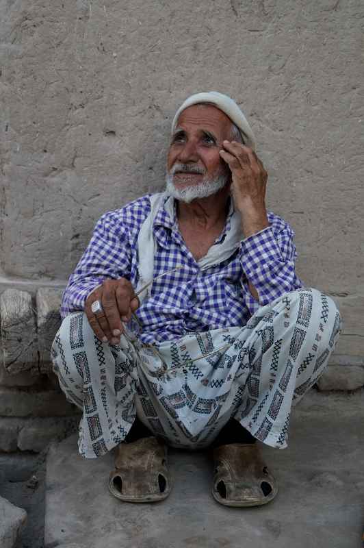 Elderly man, Khiva