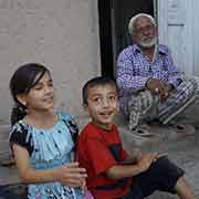 Young boy and girl, Khiva