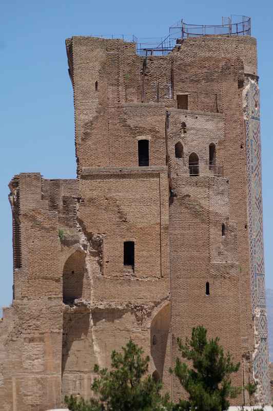 Gate tower, Aq Saray, Shakhrisabz