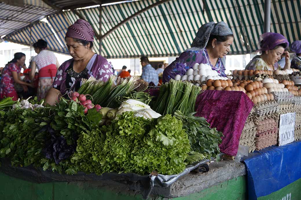 In Chorsu Bazaar