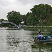 Boating in Alisher Navoi Park