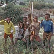 Happy kids of Enarotali