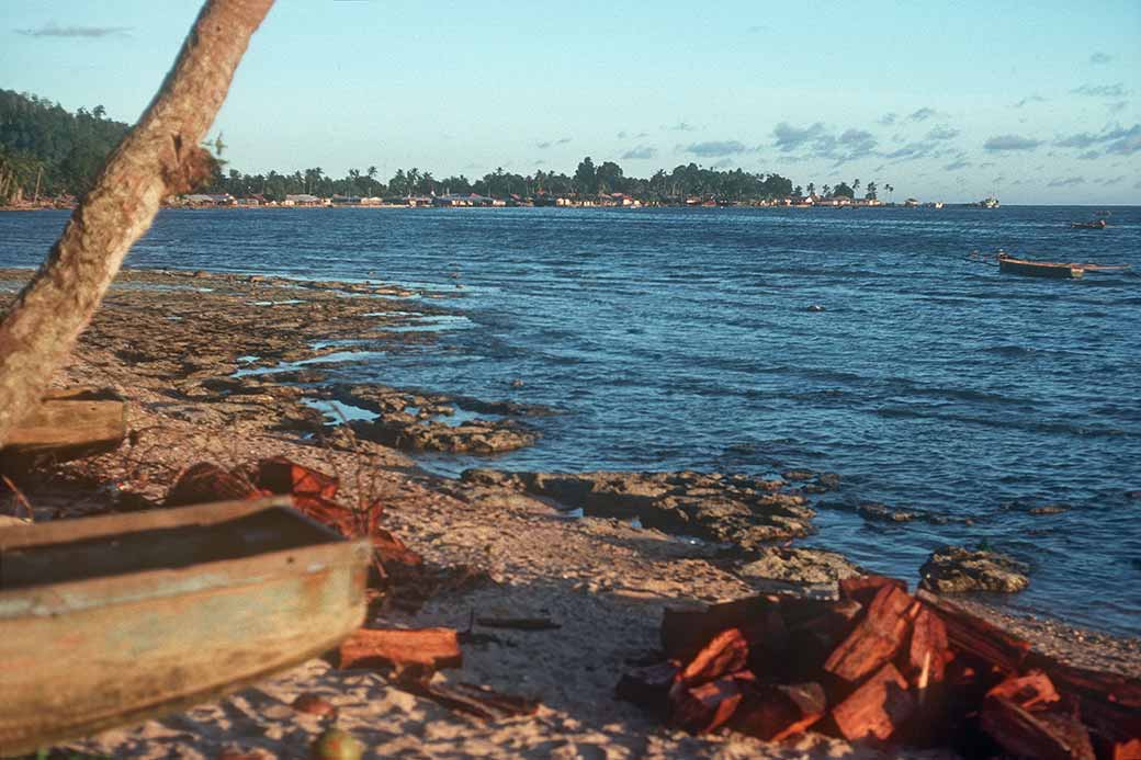 View from the coast