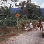 Road near Genyem