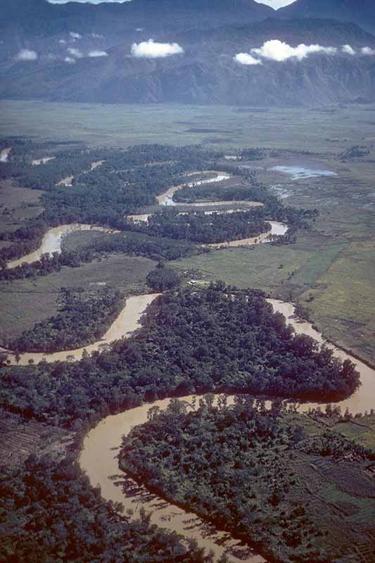 The Baliem river