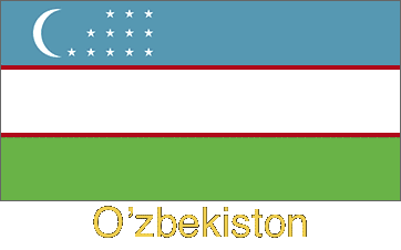 Flag of Uzbekistan